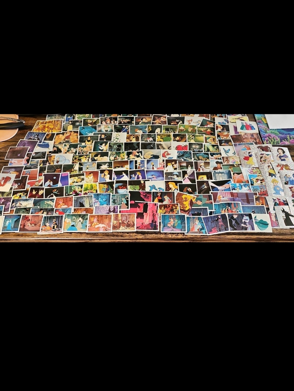 The Princesses Panini stickers